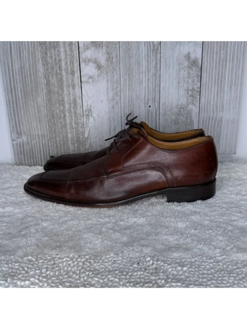 John W. Nordstrom Brown Leather Oxford Shoes Size 11 M